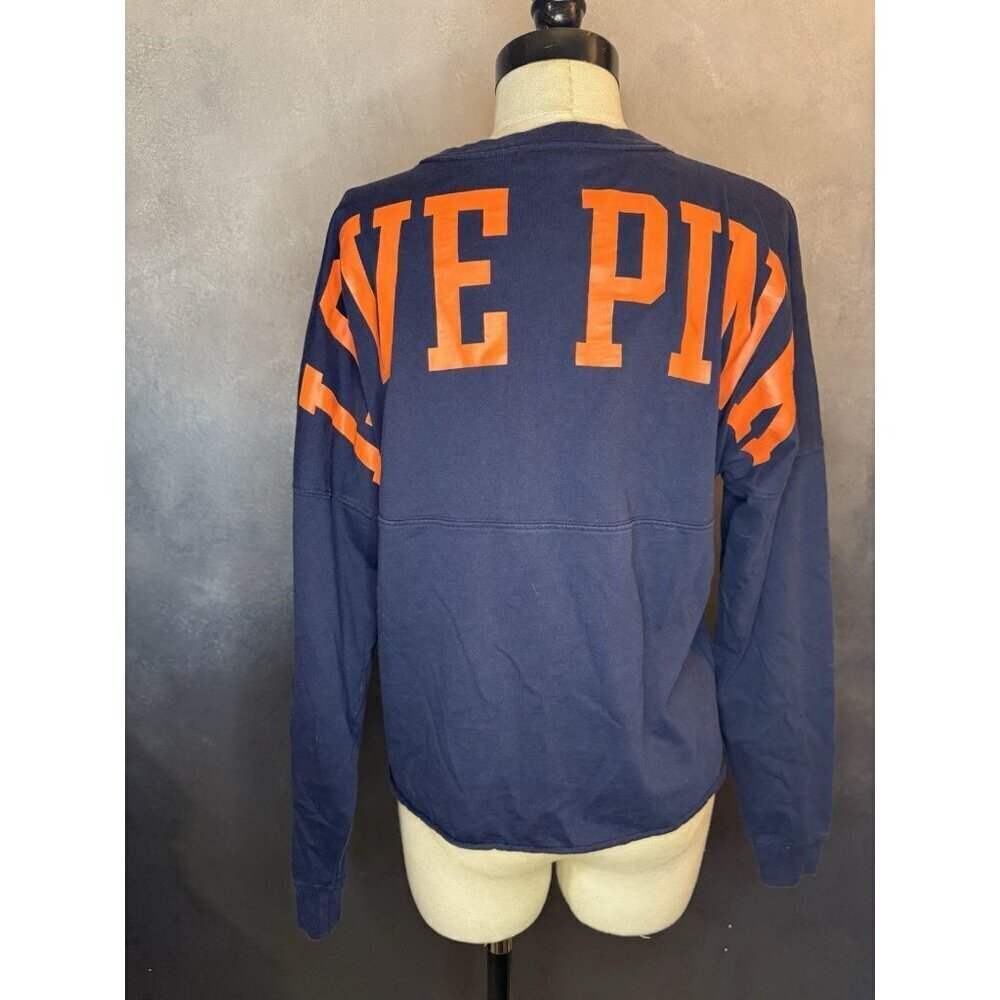 Victoria’s Secret PINK NFL Chicago Bears Long Sleeve Shirt – Size Small - Picture 4 of 7